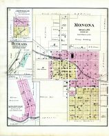 Monona, Jefferson, Bismark, Millville, Clayton County 1886
